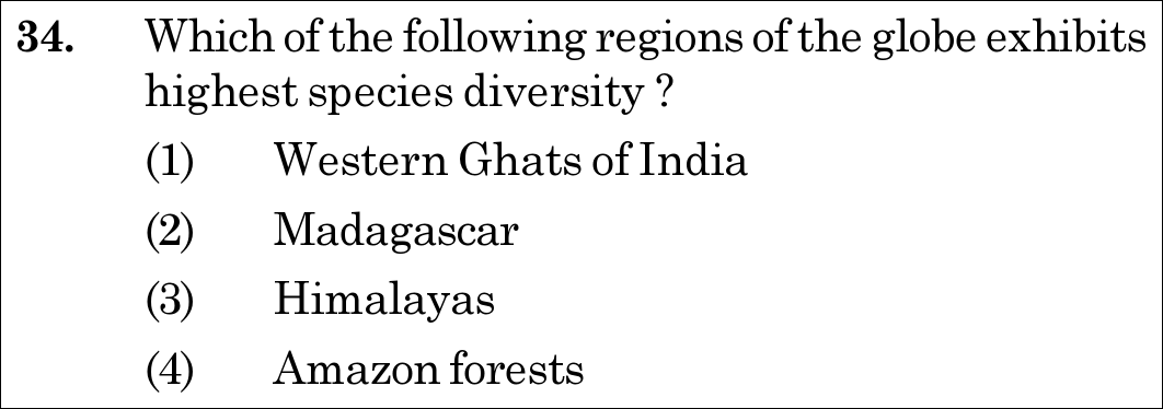 NEET 2020 Botany Question 34
