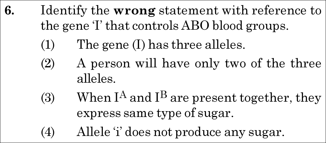 NEET 2020 Botany Question 6