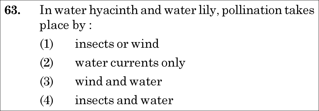 NEET 2020 zoology Question 63