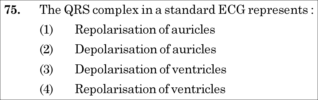 NEET 2020 zoology Question 75