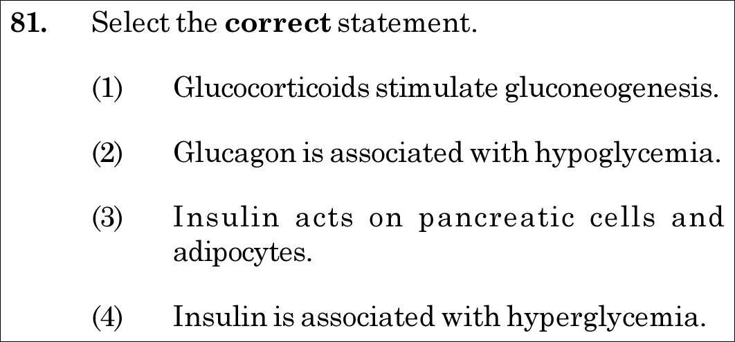 NEET 2020 zoology Question 81
