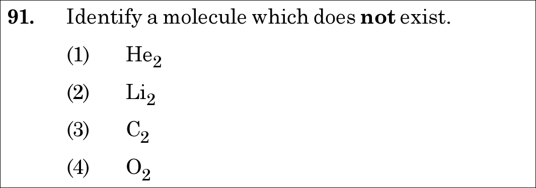 NEET Daily Chemistry Question 91