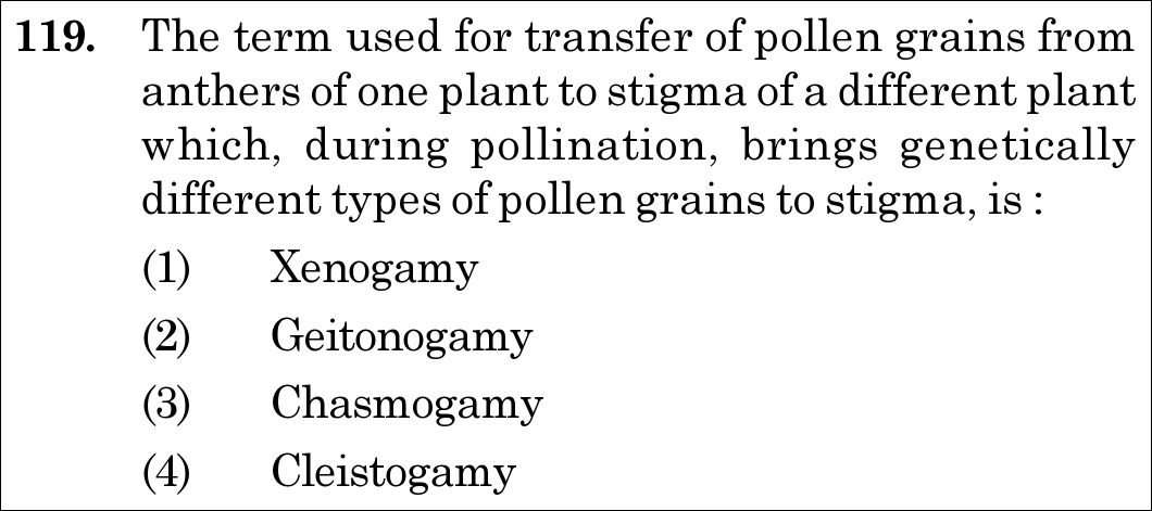 NEET 2021 botany Question 119