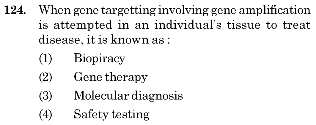 NEET 2021 botany Question 124