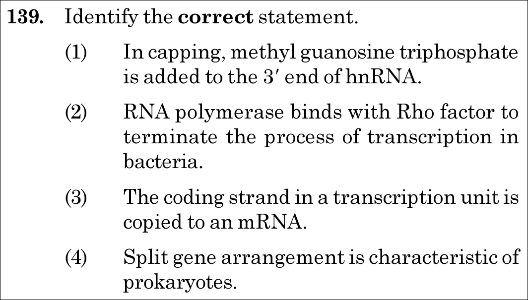 NEET 2021 botany Question 139