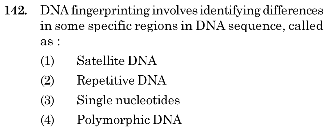 NEET 2021 botany Question 142