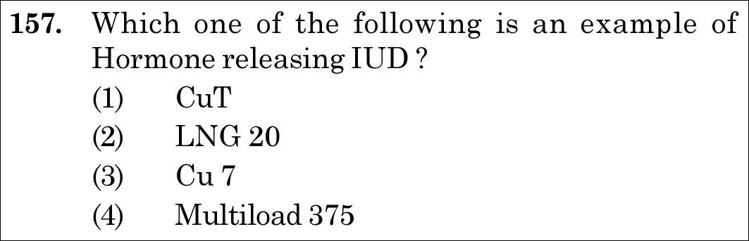 NEET 2021 zoology Question 157