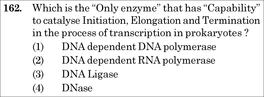 NEET 2021 zoology Question 162