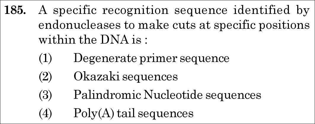 NEET 2021 zoology Question 185