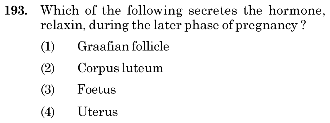NEET 2021 zoology Question 193