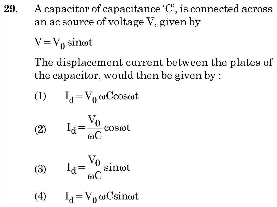 NEET 2021 physics Question 29