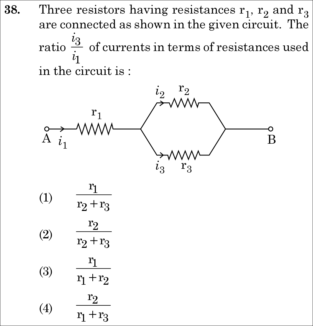 NEET 2021 physics Question 38