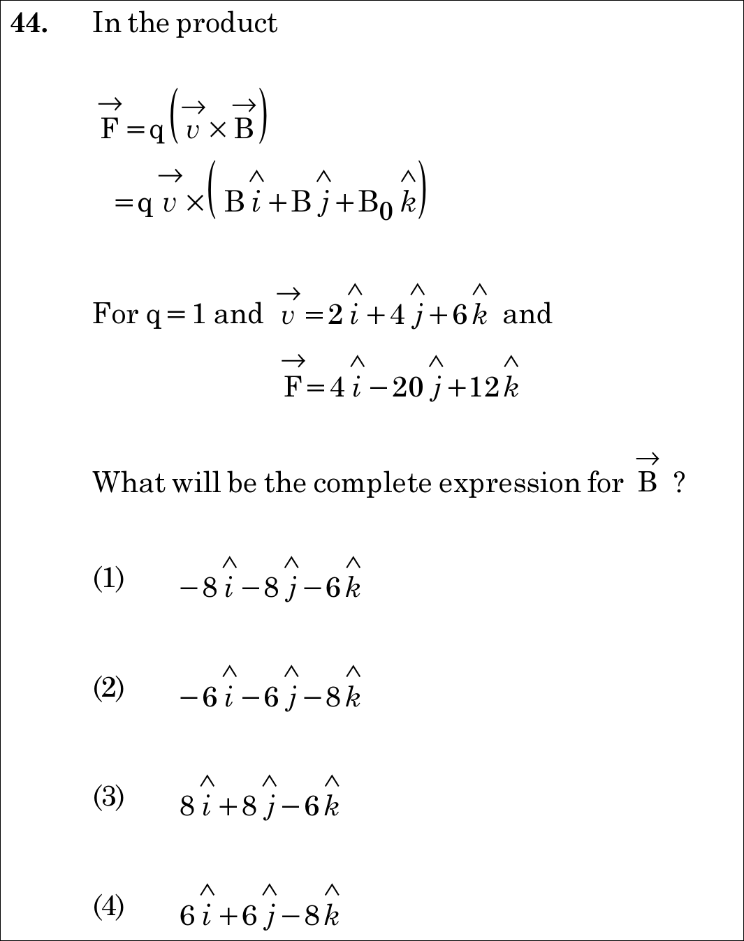 NEET 2021 physics Question 44