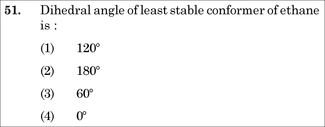 NEET 2021 chemistry Question 51