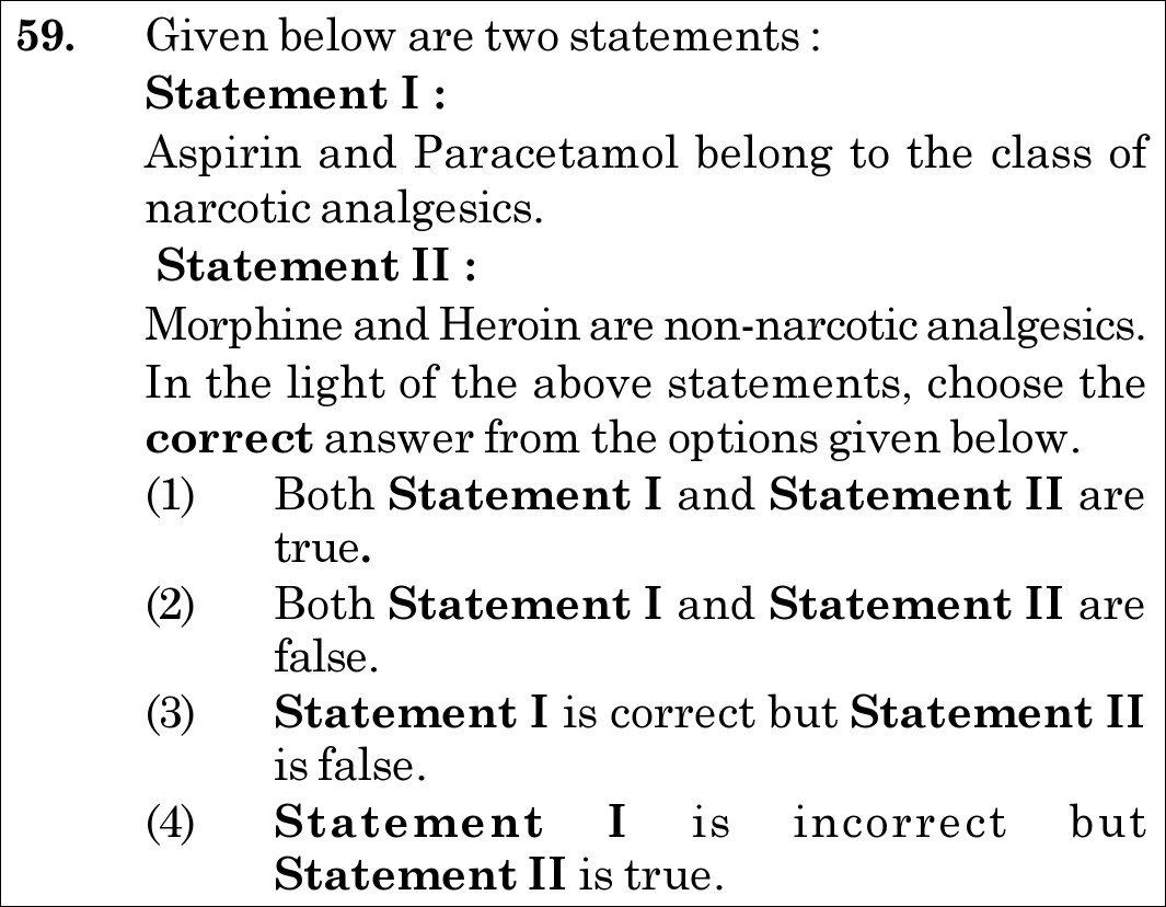 NEET 2021 chemistry Question 59