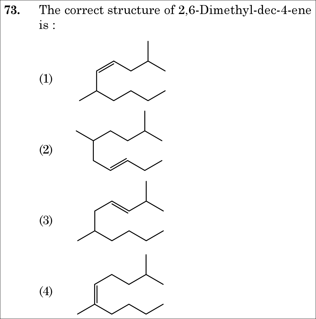 NEET 2021 chemistry Question 73