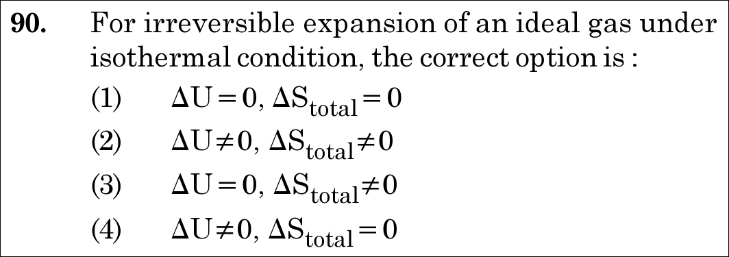 NEET 2021 chemistry Question 90