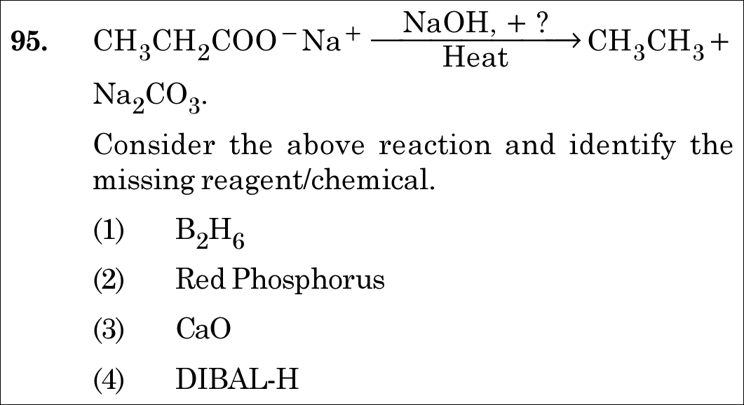 NEET 2021 chemistry Question 95