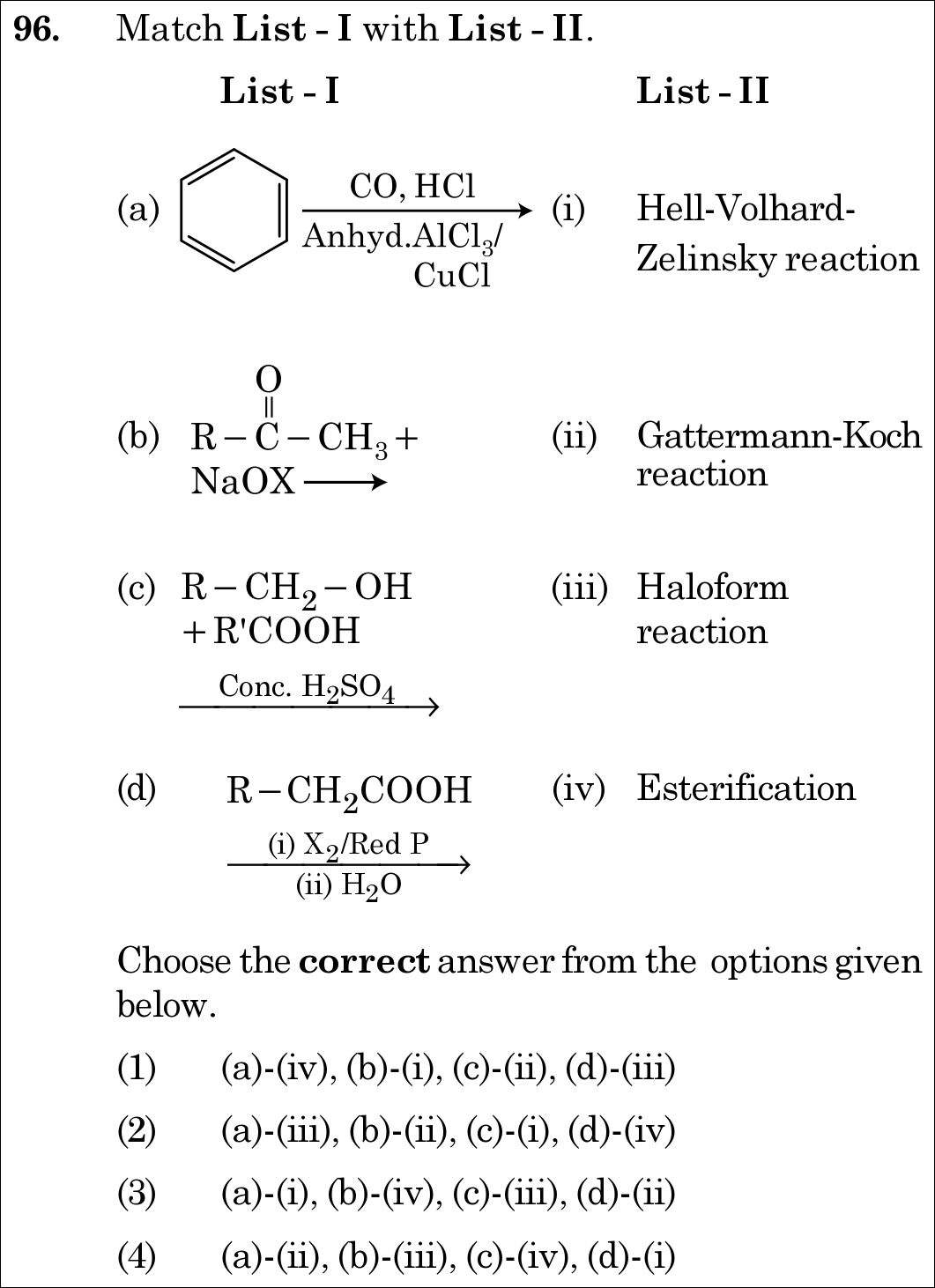 NEET 2021 chemistry Question 96