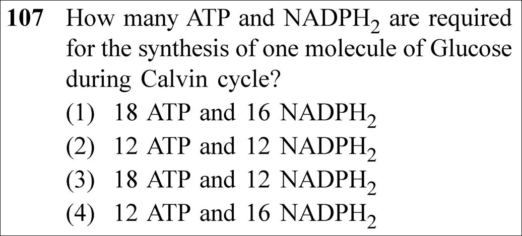 NEET 2023 Botany Question 107