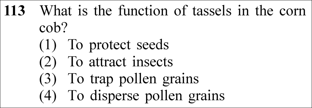 NEET 2023 Botany Question 113