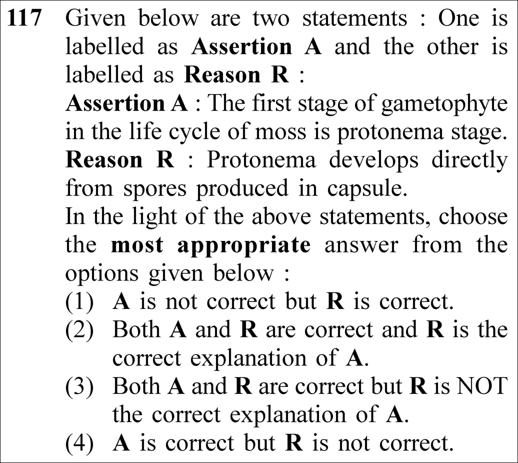 NEET 2023 Botany Question 117