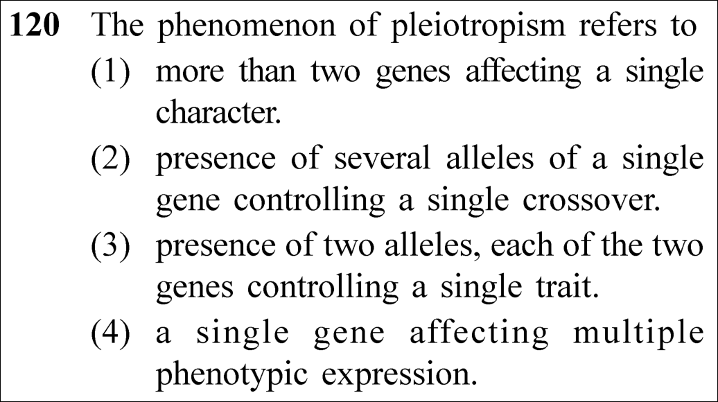NEET 2023 Botany Question 120