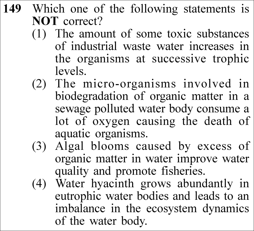 NEET 2023 Botany Question 149