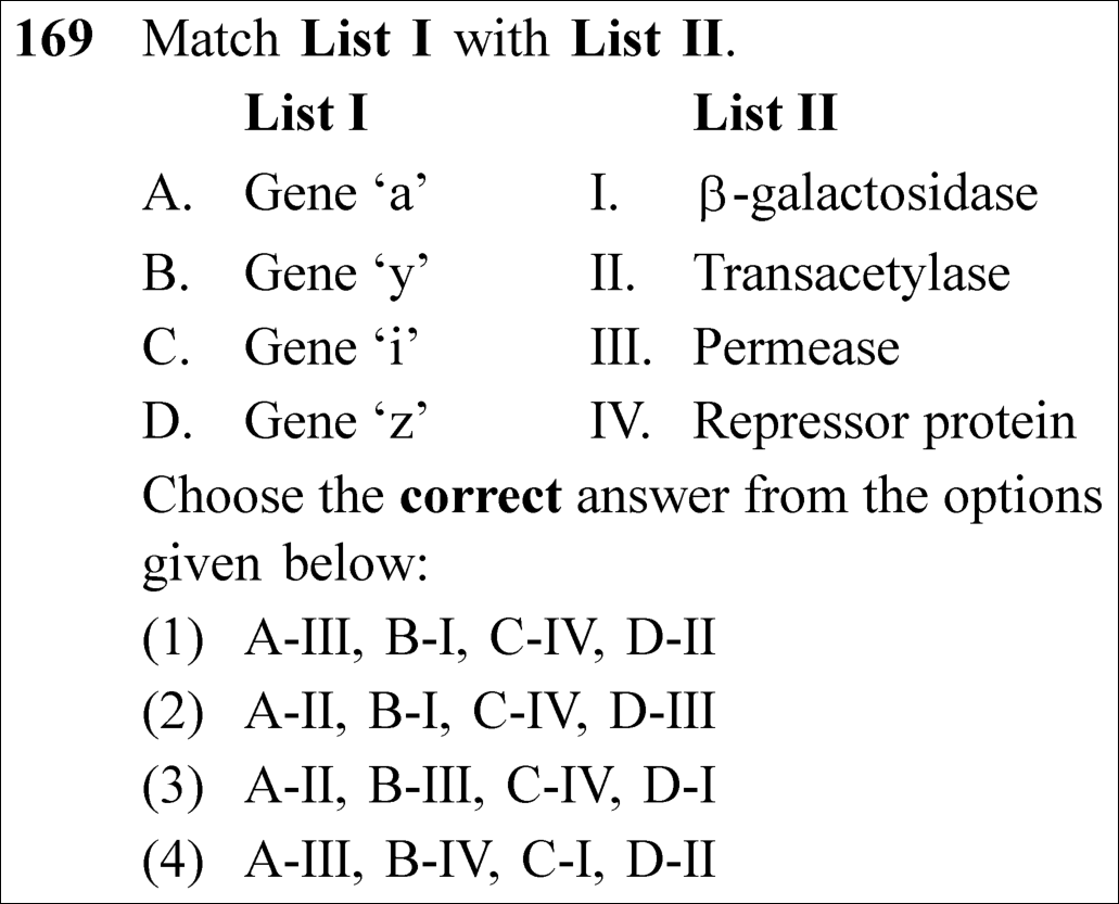 NEET 2023 zoology Question 169