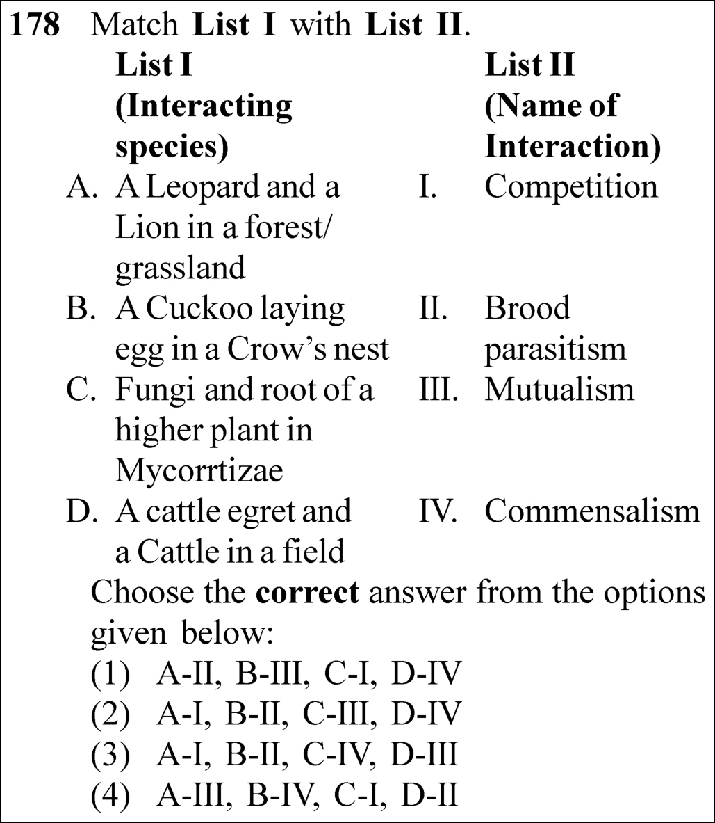 NEET 2023 zoology Question 178