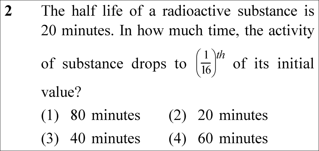 NEET 2023 Physics Question 2