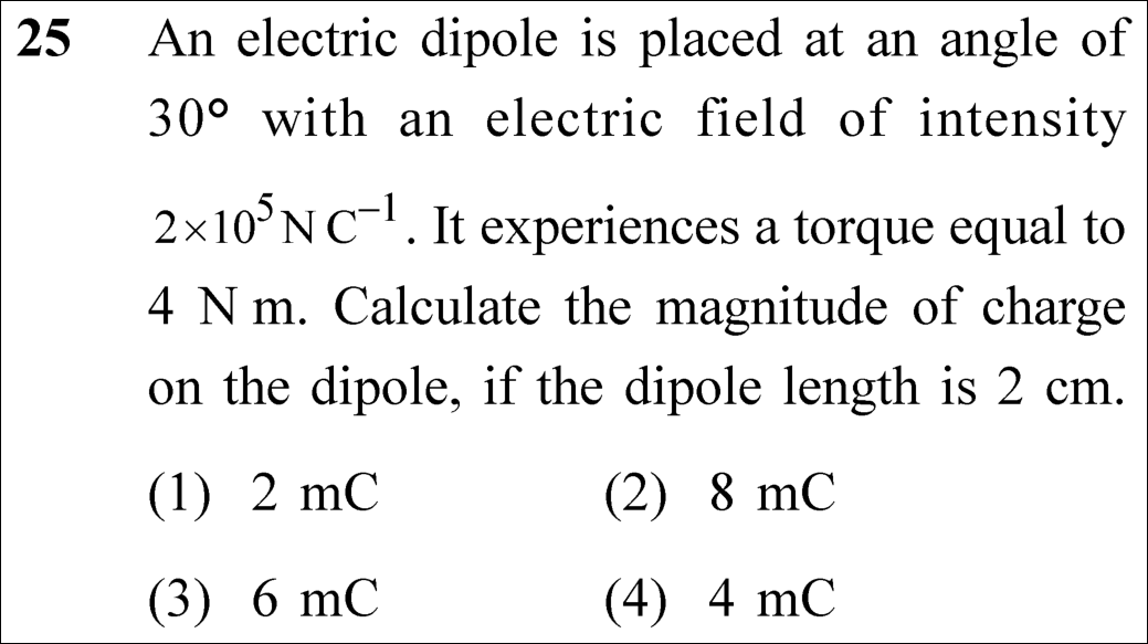 NEET 2023 Physics Question 25