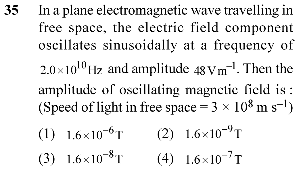 NEET 2023 Physics Question 35