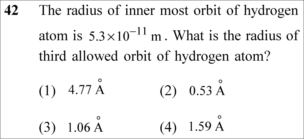 NEET 2023 Physics Question 42