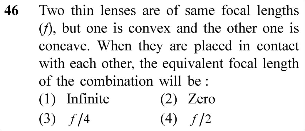 NEET 2023 Physics Question 46