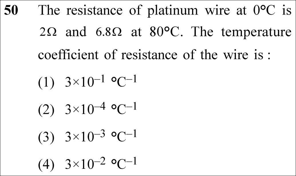 NEET 2023 Physics Question 50