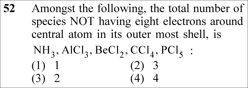 NEET 2023 chemistry Question 52