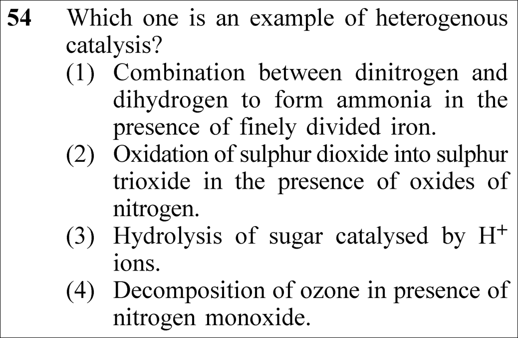 NEET 2023 chemistry Question 54