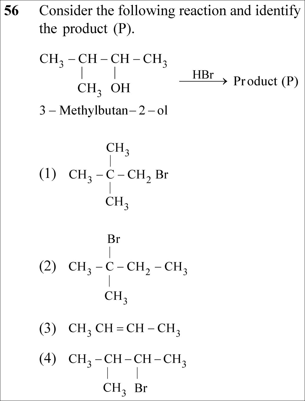 NEET 2023 chemistry Question 56