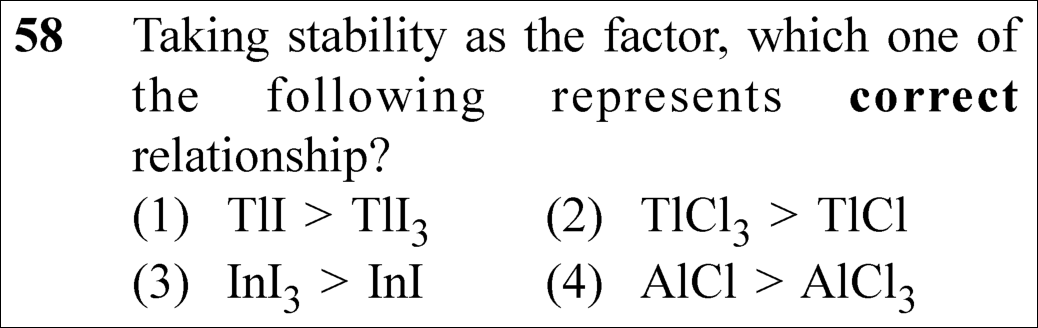 NEET 2023 chemistry Question 58