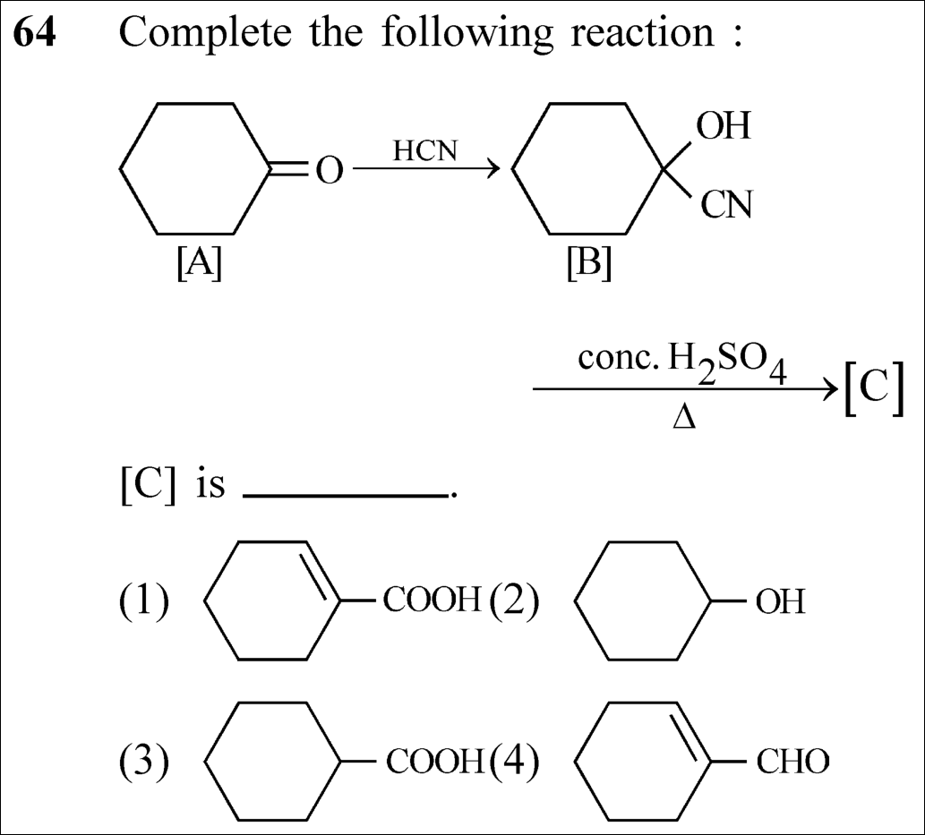NEET 2023 chemistry Question 64