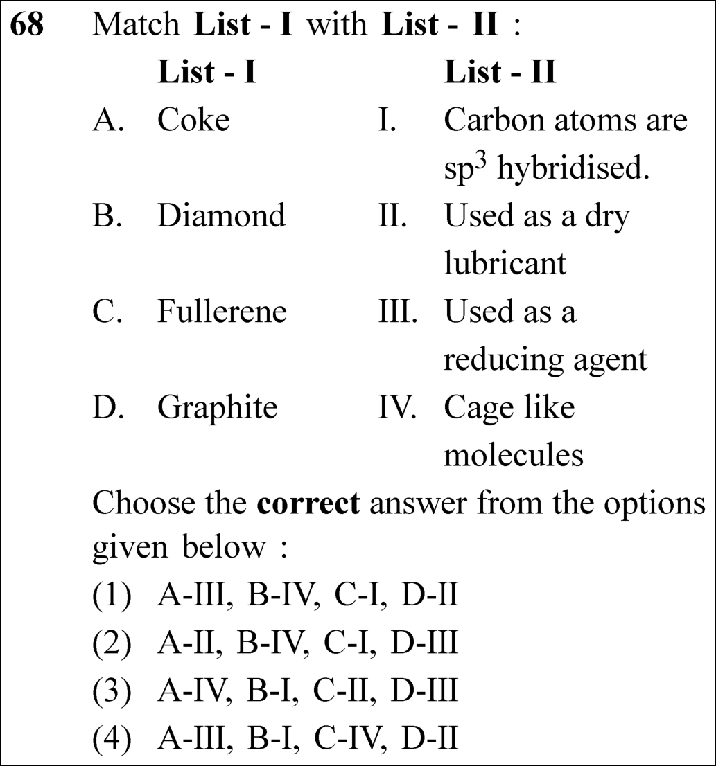 NEET 2023 chemistry Question 68