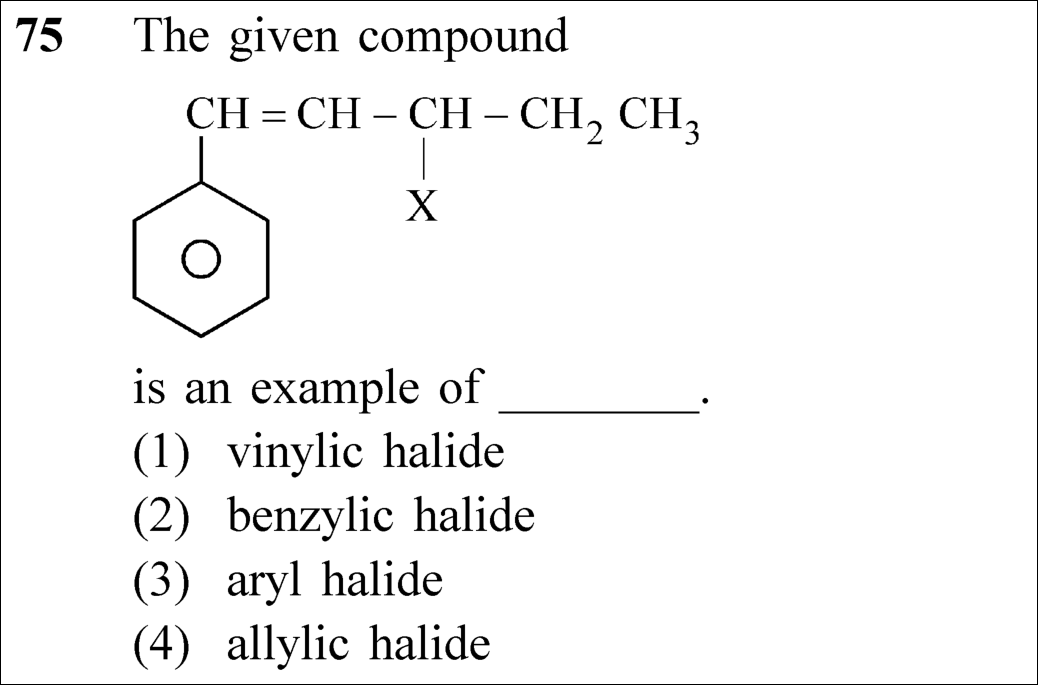 NEET 2023 chemistry Question 75