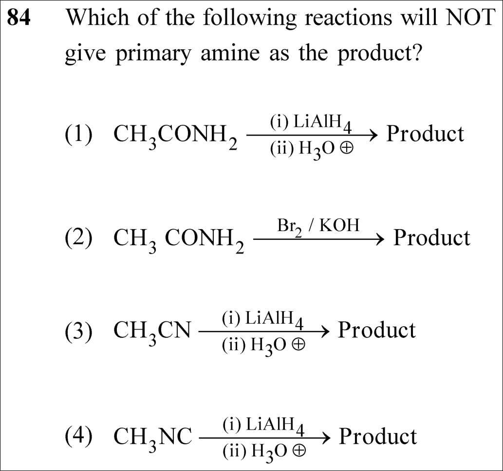 NEET 2023 chemistry Question 84