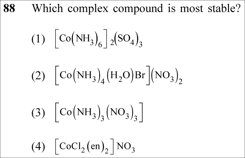 NEET 2023 chemistry Question 88
