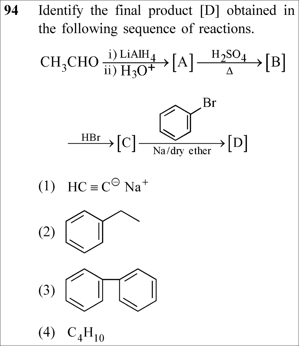 NEET 2023 chemistry Question 94