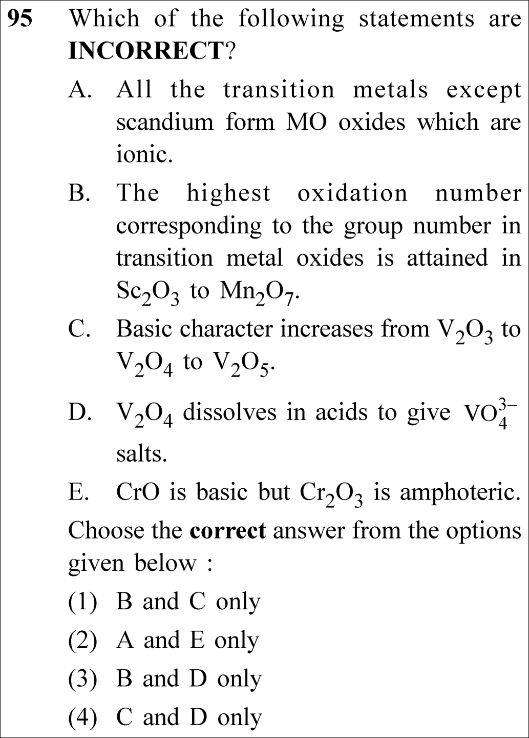 NEET 2023 chemistry Question 95