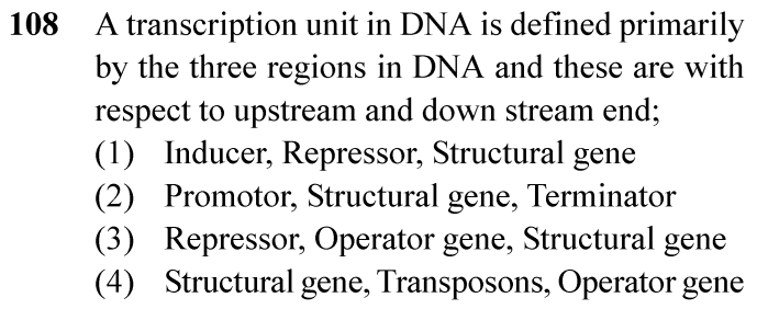 NEET 2024 Botany Question 108