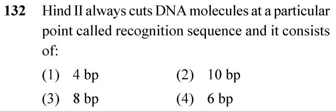 NEET 2024 Botany Question 132