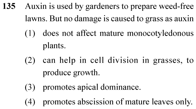 NEET 2024 Botany Question 135